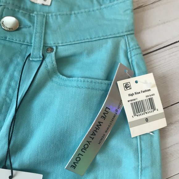 Tinseltown High Waisted Skinny Denim Jeans Size 0/24 NWT - Picture 4 of 5